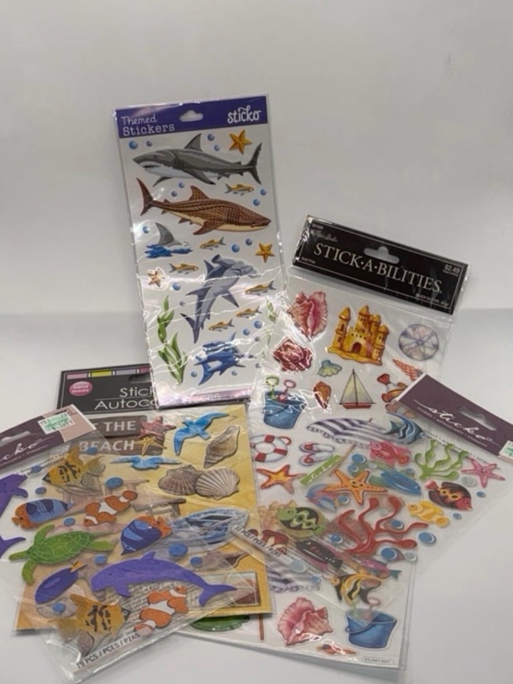 NEW “All About the Beach” Themed Stickers